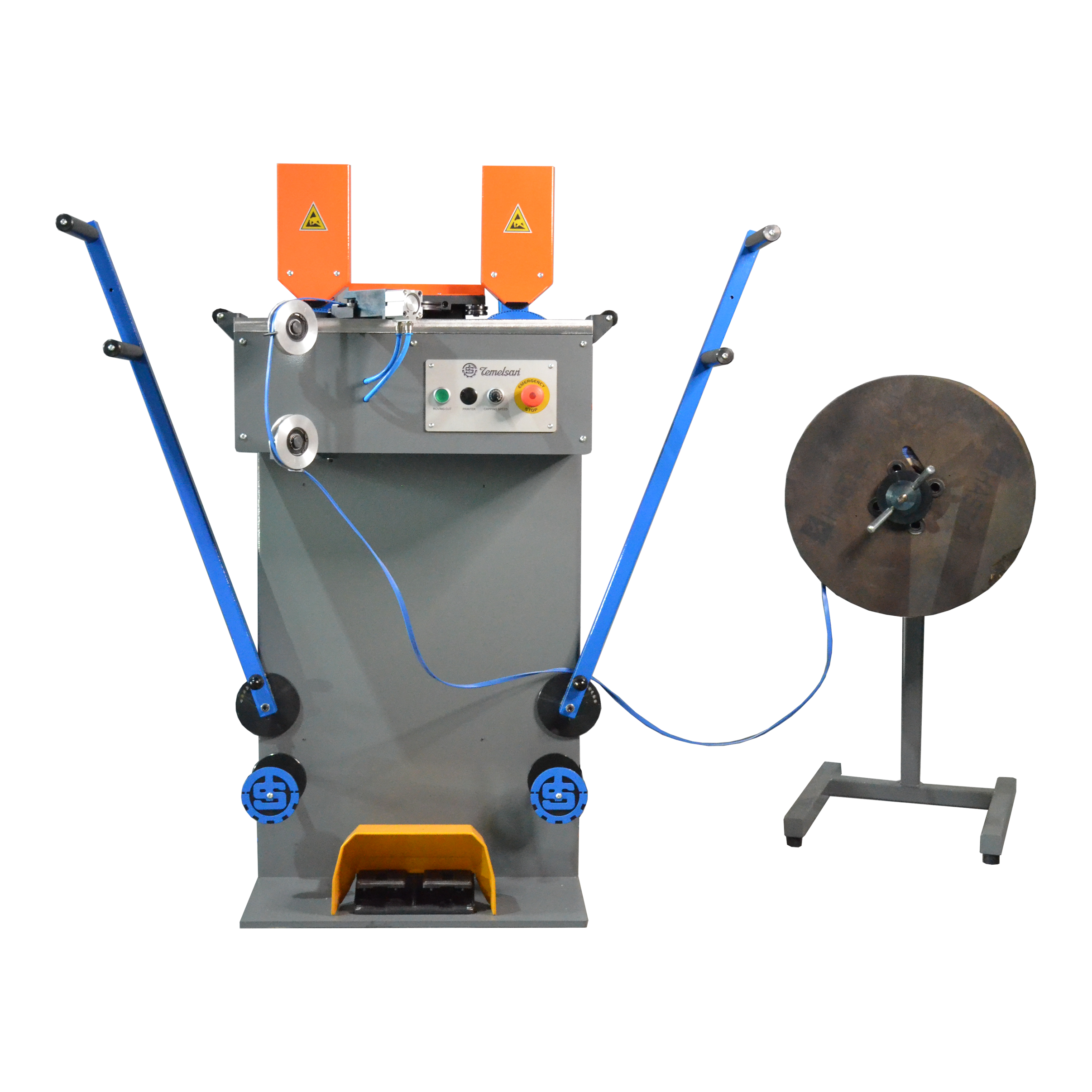 CAP 80 - PLASTIC STRIP CAPPING MACHINE