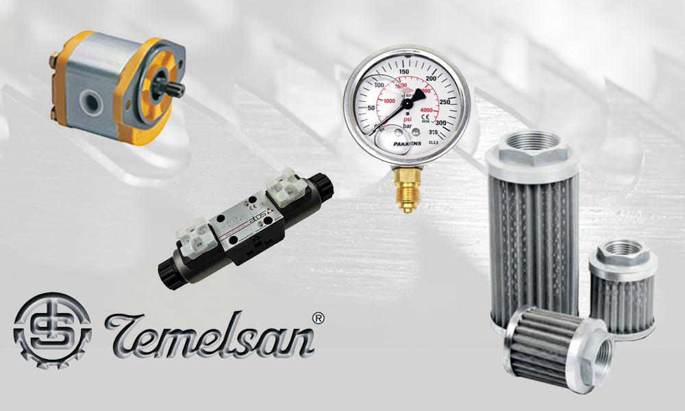 Hydraulic Spare Parts for Temelsan Machines