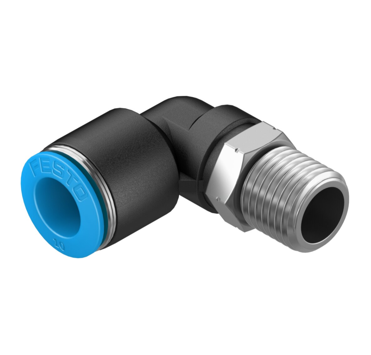 PUSH-IN L FITTINGS QSL-1/4-10