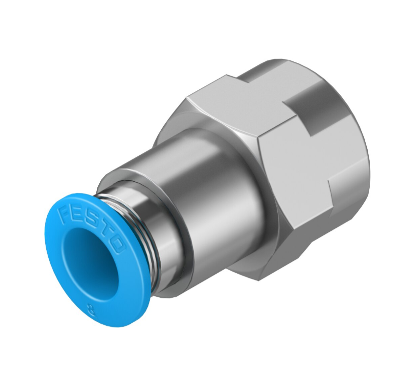 PUSH-IN L FITTINGS QSF-1/4-8-B