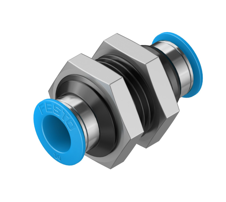 PUSH-IN BULKHEAD CONNECTOR QSS-10