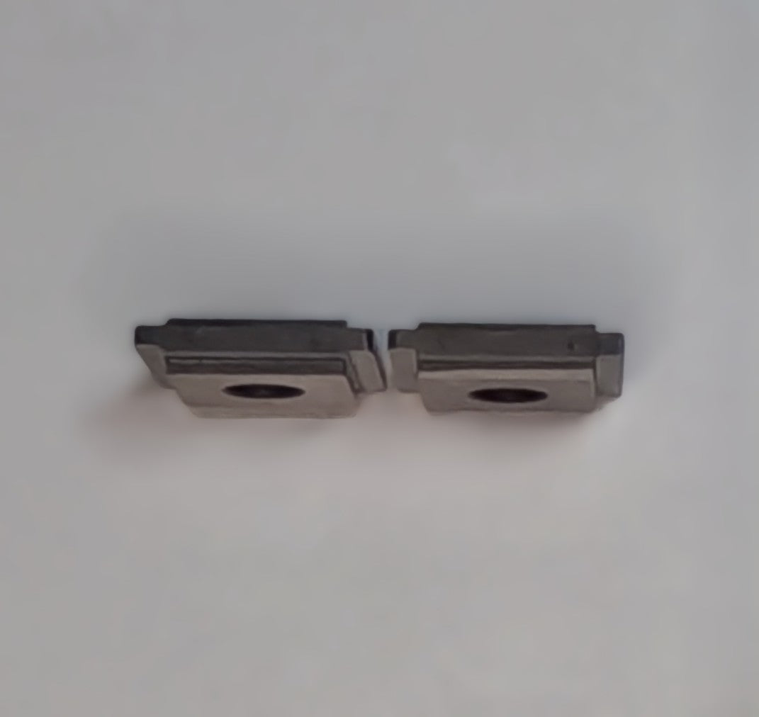 KN 41 HBC_S CENTER STEEL STOPPER SET TWO SIDES SHOULDERED
